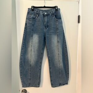 Amazon Women's Barrel Leg Jean